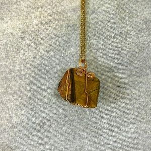 Tiger's eye necklace